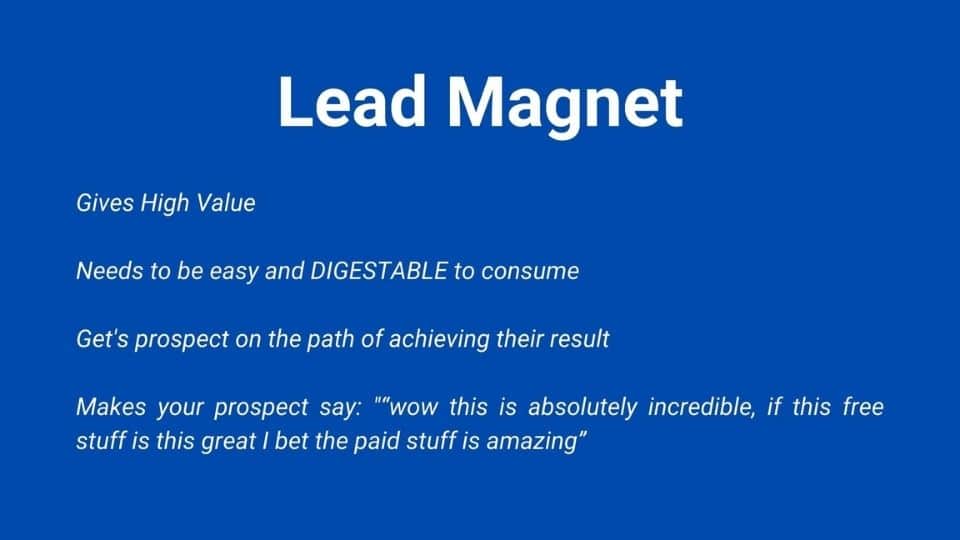 Image explaining what is an email lead magnet