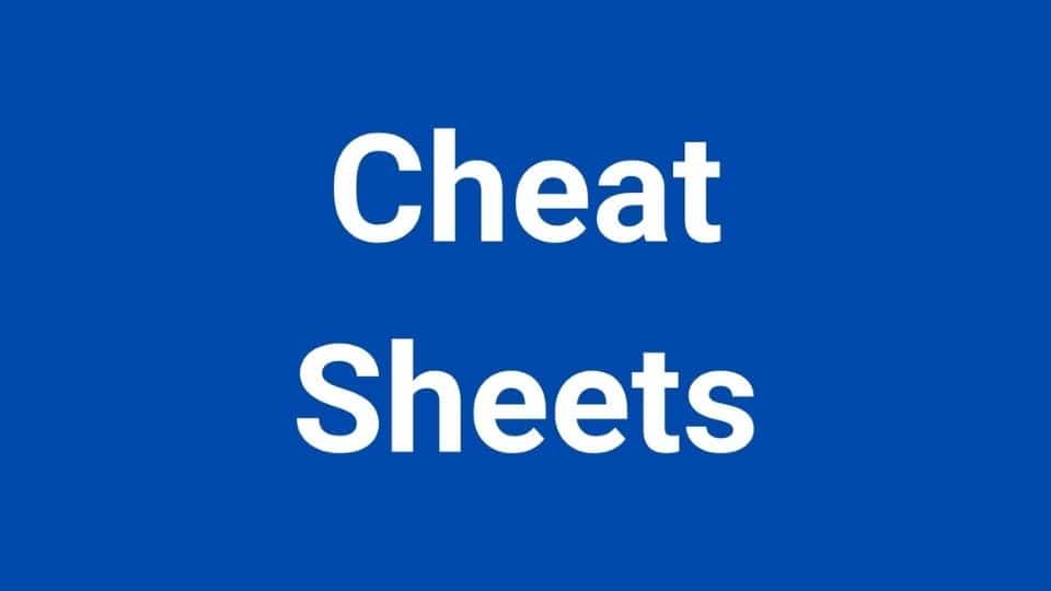 Image of headline showing the idea of using cheat sheets for lead magnet idea